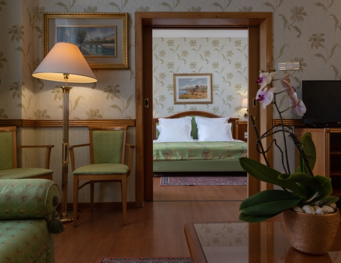 Люкс 2-местный 2-комнатный - Комплекс ODISSEYA Wellness Resort / Одиссея Велнес Резорт