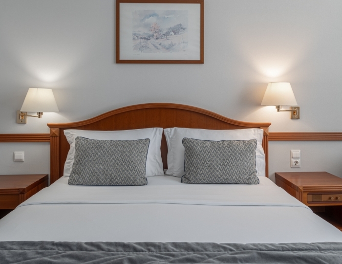 Стандарт 2-местный боковой вид на море - Комплекс ODISSEYA Wellness Resort / Одиссея Велнес Резорт