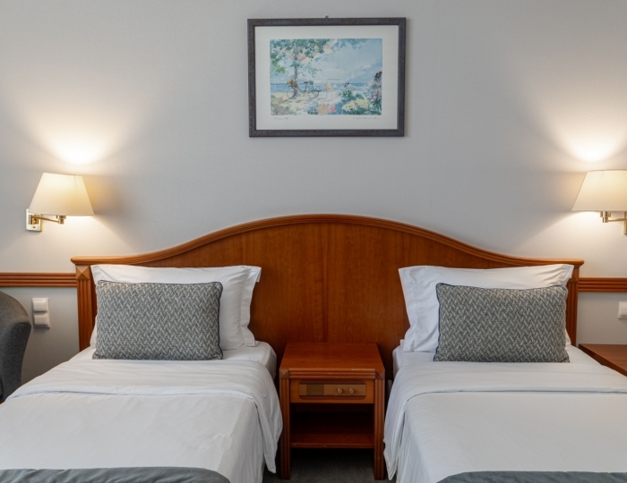 Стандарт 2-местный боковой вид на море - Комплекс ODISSEYA Wellness Resort / Одиссея Велнес Резорт